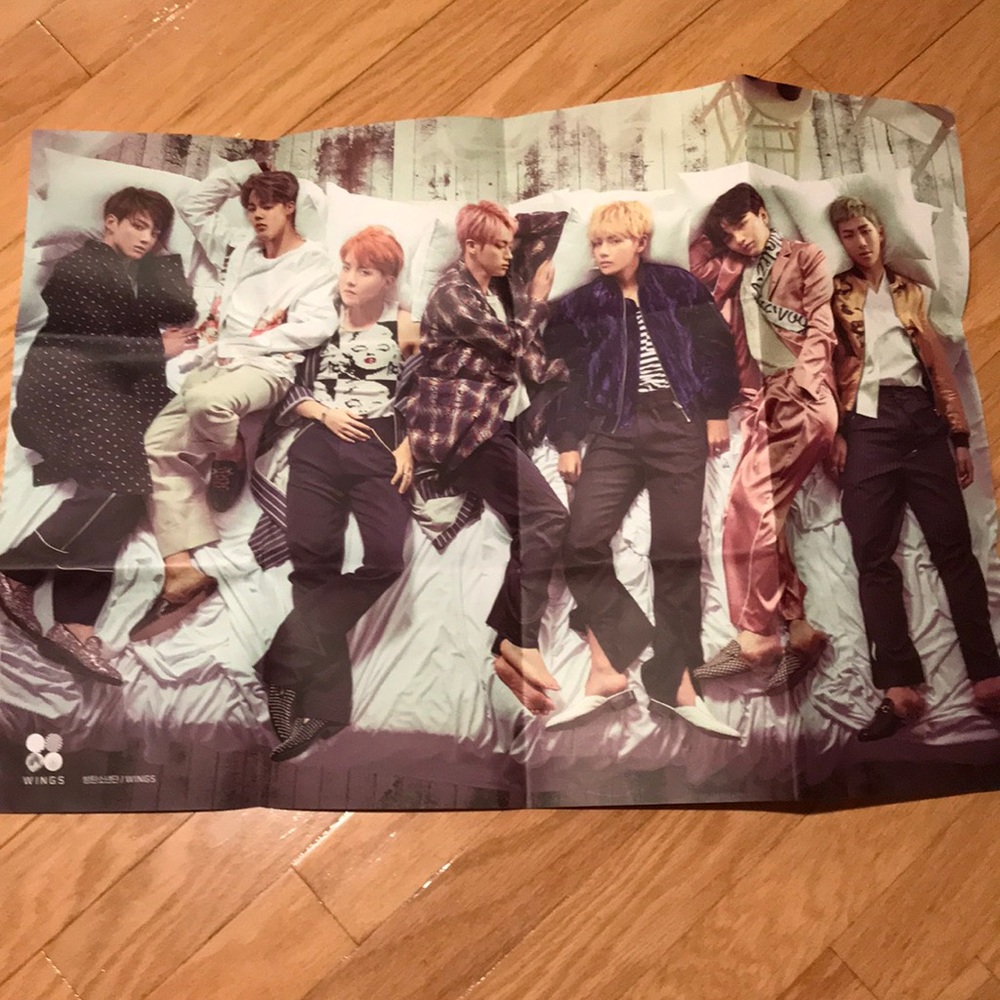 BTS wings poster